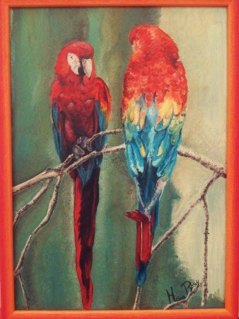 I colori del Mondo. Mis:25x35  Tecnica: pittura a olio su cartoncino telato